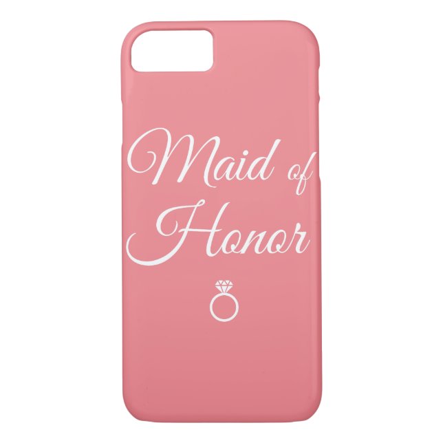 Maid of honor ring Case-Mate iPhone case (Back)