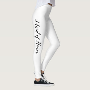 Maid of honor stylish leggings
