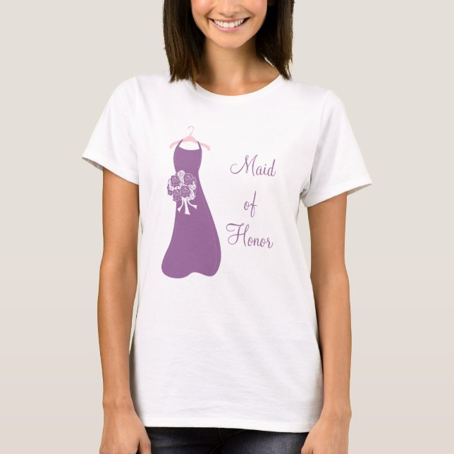 Maid of Honor T-Shirt (Front)