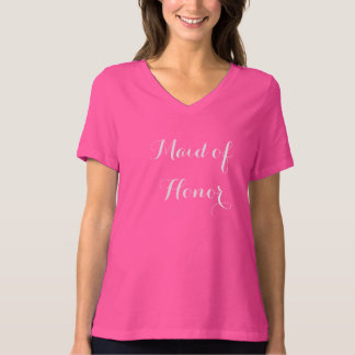 maid of honour t shirt