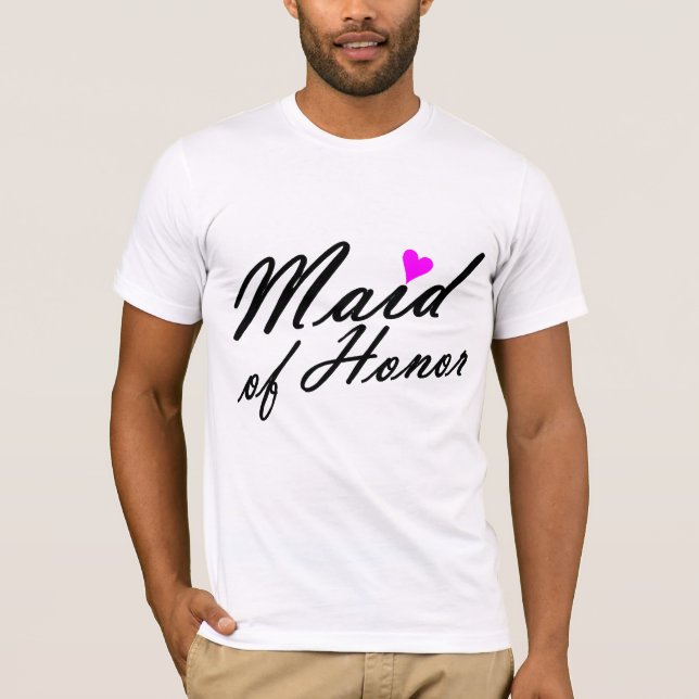 Maid Of Honor T-Shirt (Front)