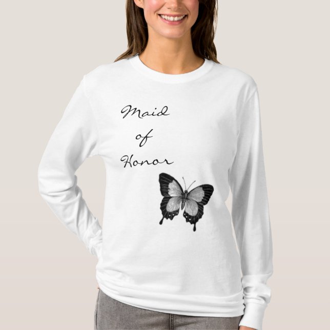 MAid of Honor T-Shirt (Front)