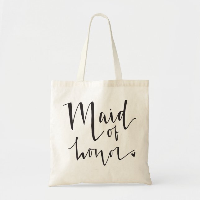 Maid of Honor Tote Bag (Front)