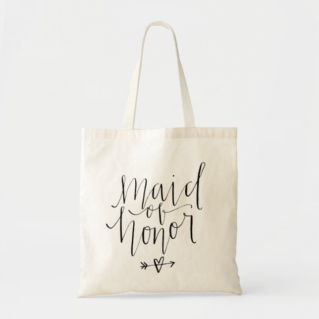 Maid of Honor Tote Bag (Front)