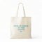 Maid of Honor Tote Blue