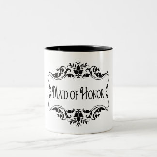 Maid of Honor Two-Tone Coffee Mug