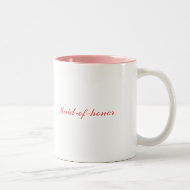Maid-of-honor Two-Tone Coffee Mug (Right)