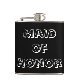 Maid of Honor   Wedding Flask