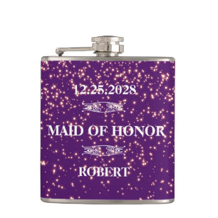 Maid of Honor Wedding Flask