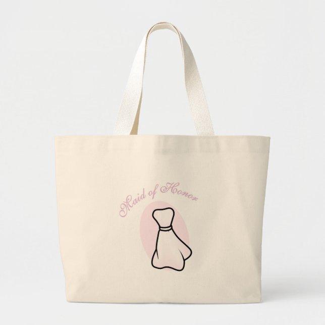 Maid of Honor Wedding Tote Handbag (Front)