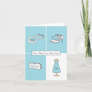Maid of Honor Will You Be Card - Something Blue