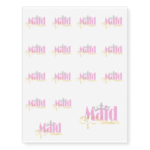 Maid-of-Honour.gif Temporary Tattoos