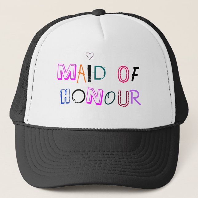 Maid of Honour hat (Front)