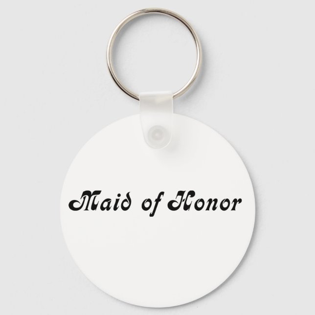 Maid of Honour Keychain (Front)