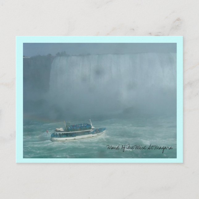 Maid Of The Mist At Niagara Postcard (Front)
