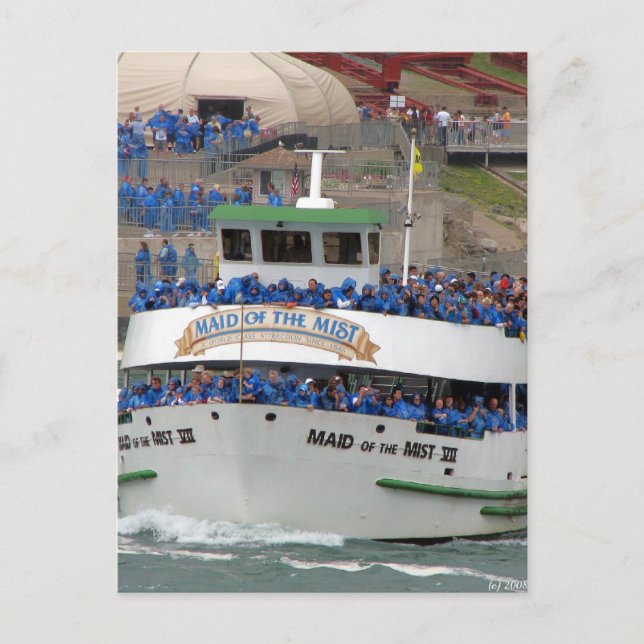 Maid of the Mist Boat - Niagara Falls Postcard (Front)
