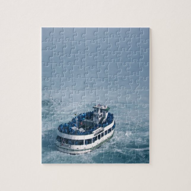 Maid of the Mist Close Up Niagara Falls, Canada Jigsaw Puzzle (Vertical)
