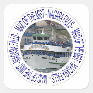 Maid of the mist - Niagara Falls Square Sticker