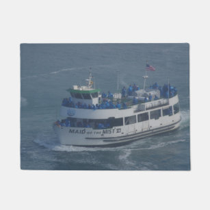 Maid of the mist on the Niagara river Doormat