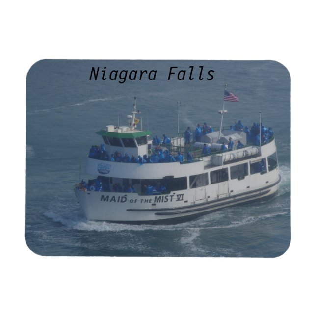 Maid of the mist on the Niagara river Magnet (Horizontal)