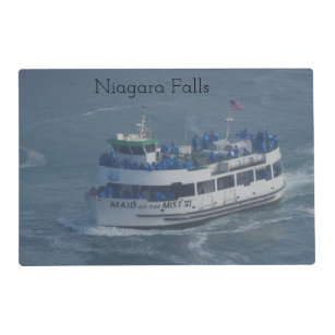 Maid of the mist on the Niagara river Placemat