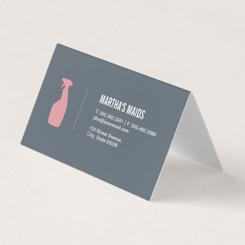 Maid Service Business Card