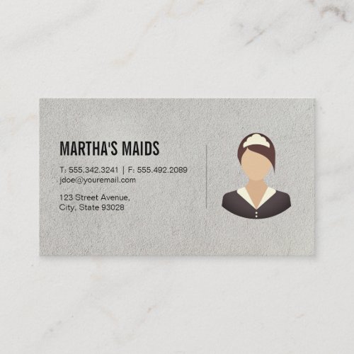 Maid Service Business Card