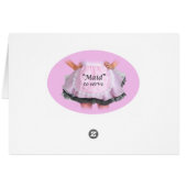 Maid to Serve Cards (Back Horizontal)