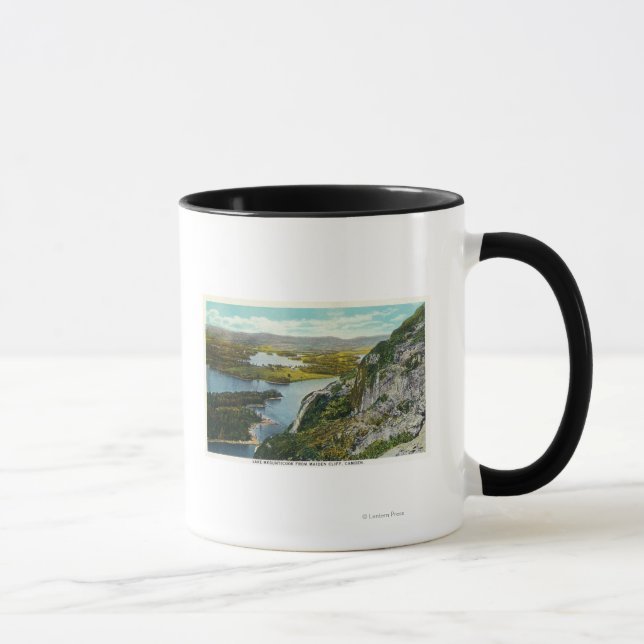 Maiden Cliff View of Lake Megunticook Mug (Right)