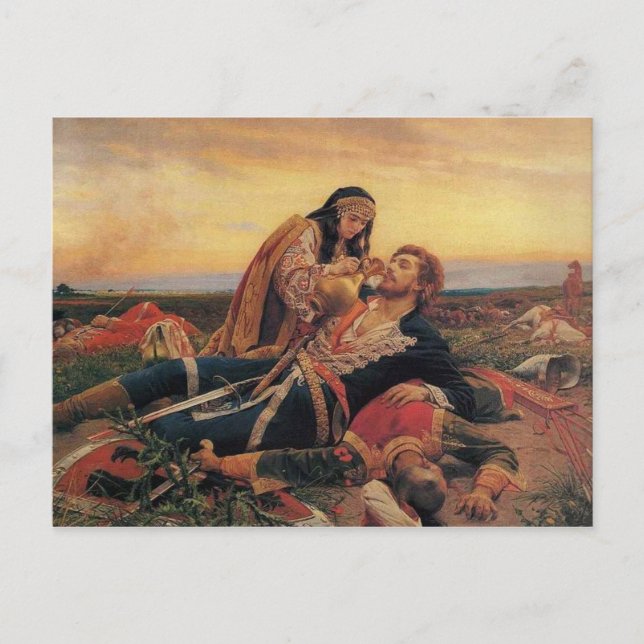 Maiden of the Blackbird Field Postcard (Front)