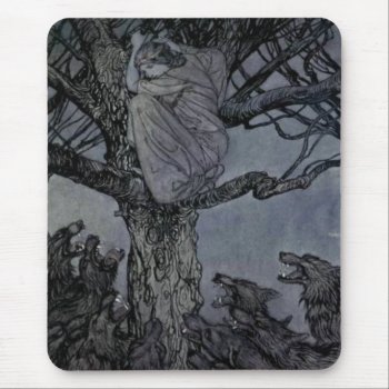 Maiden & Wolves Mousepad by ForEverProud at Zazzle