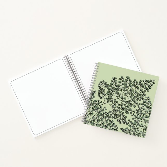 Maidenhair Fern Notebook (Inside)