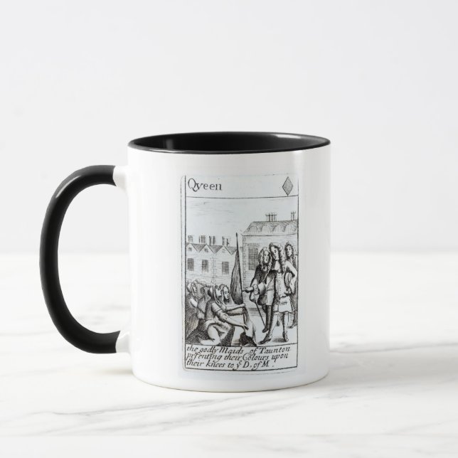 Maids of Taunton Kneeling before Duke of Mug (Left)