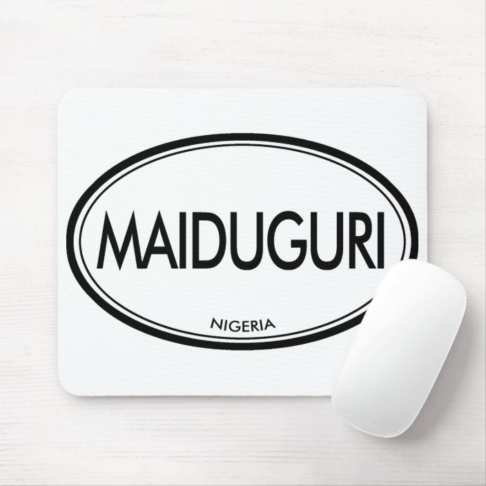 Maiduguri, Nigeria Mouse Pad