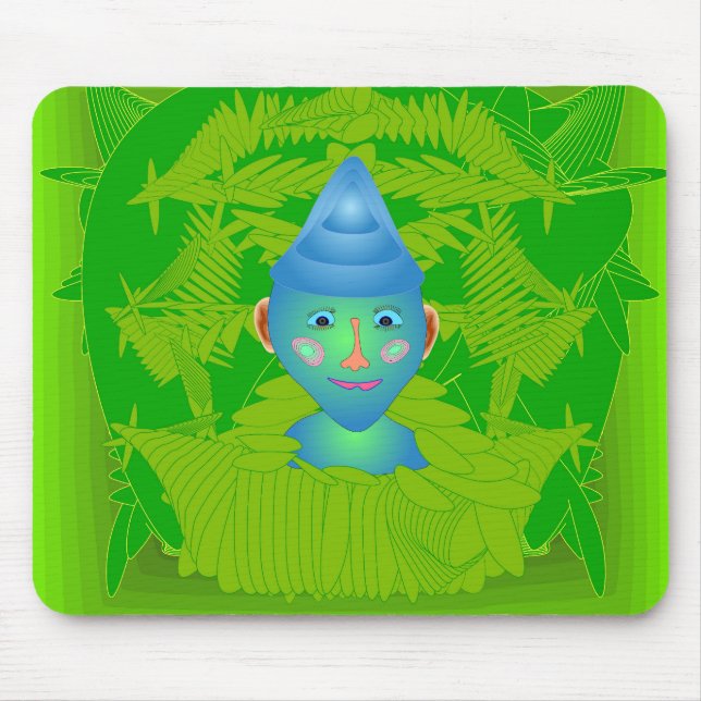 maigiclMJouspad with magical elf assistant Mouse Pad (Front)