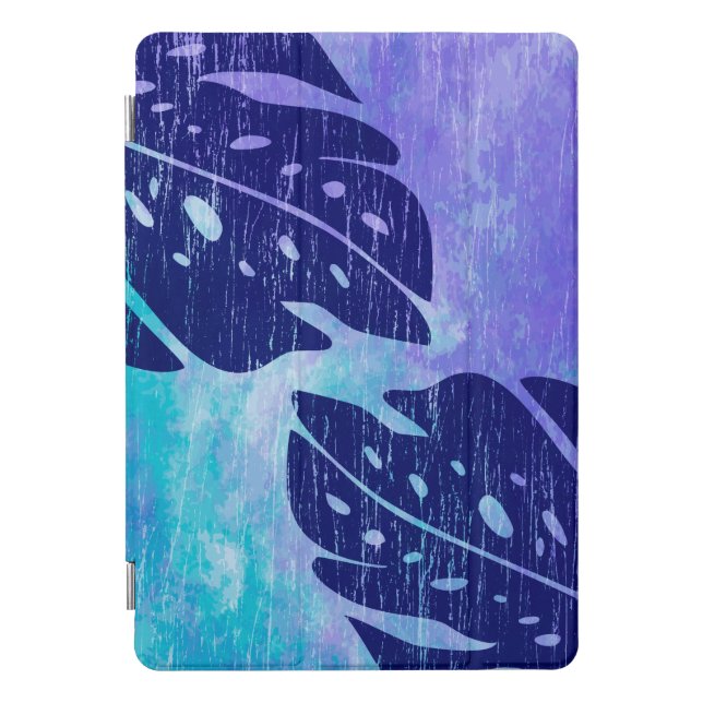 Maikai Hawaiian Monstera Leaf Tie-Dye Blend iPad Pro Cover (Front)