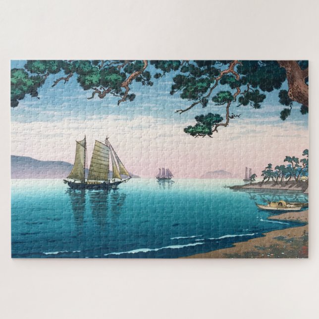 Maiko Beach by Tsuchiya Koitsu Jigsaw Puzzle (Horizontal)