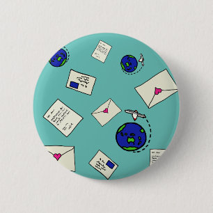 Mail Around The World Button