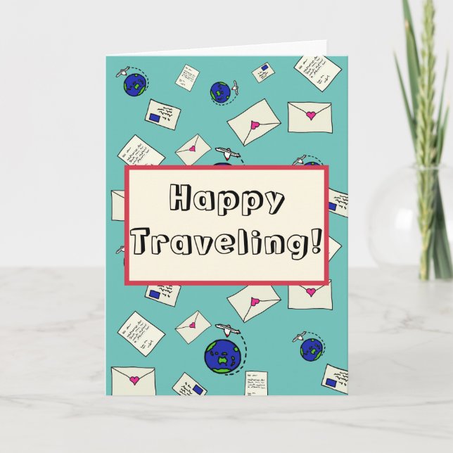 Mail Around The World Card (Front)