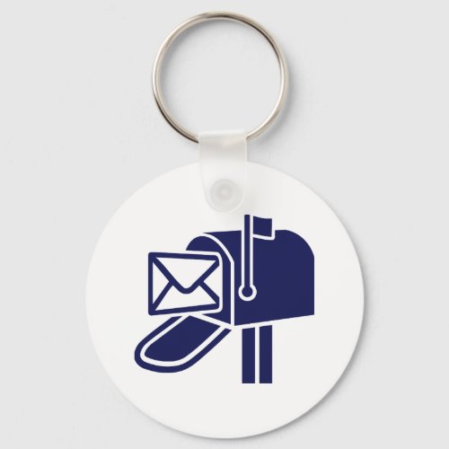 Mail box keychain
