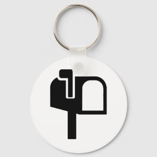 Mail box keychain