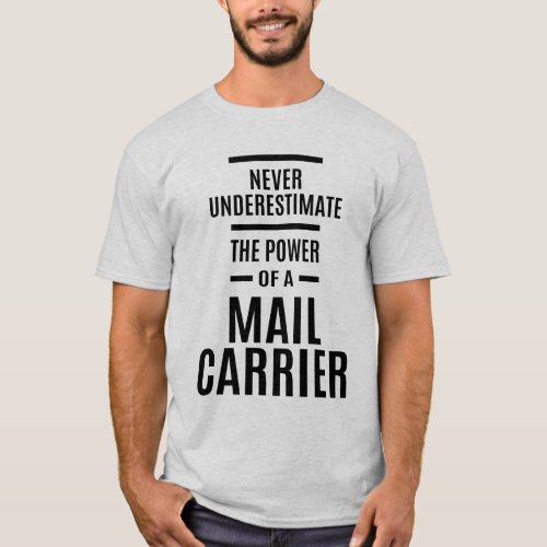 Mail Carrier Job Title Gift T_Shirt