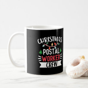 Mail Carrier Mailman Christmas Postal Worker Crew Coffee Mug
