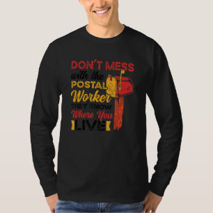 Mail Carrier Mailman Postal Worker T-Shirt