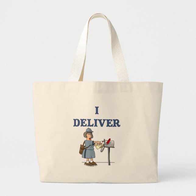Mail Carrier Tote Bag (Front)