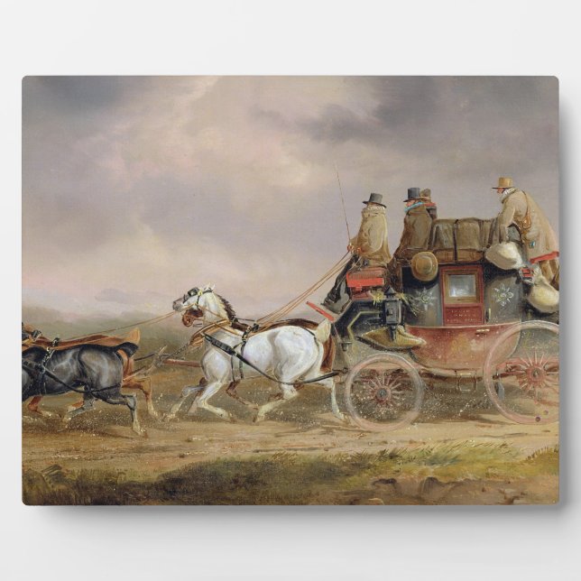 Mail Coaches on the Road: The Louth-London Royal M Plaque (Front)