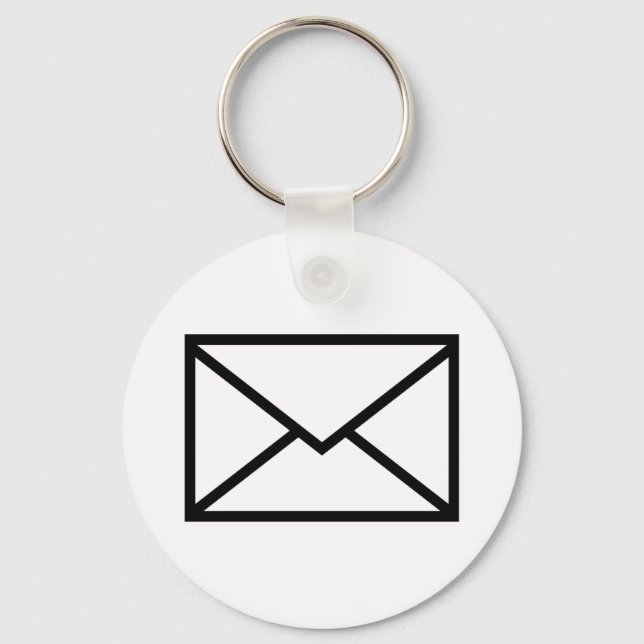 mail envelope keychain (Front)