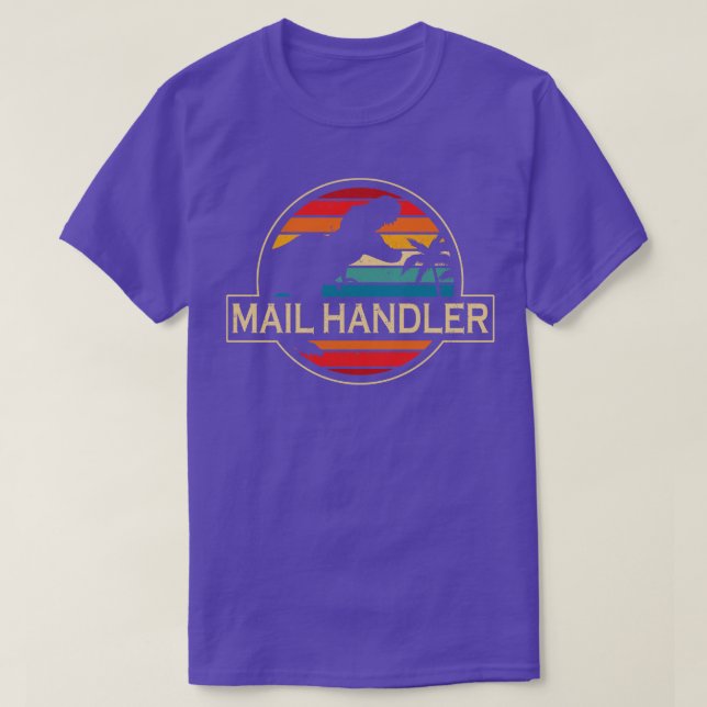 Mail Handler Dinosaur T-Shirt (Design Front)