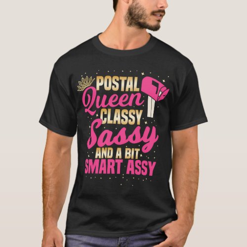 Mail Lady Rural Carrier Postal Worker Post Office T_Shirt