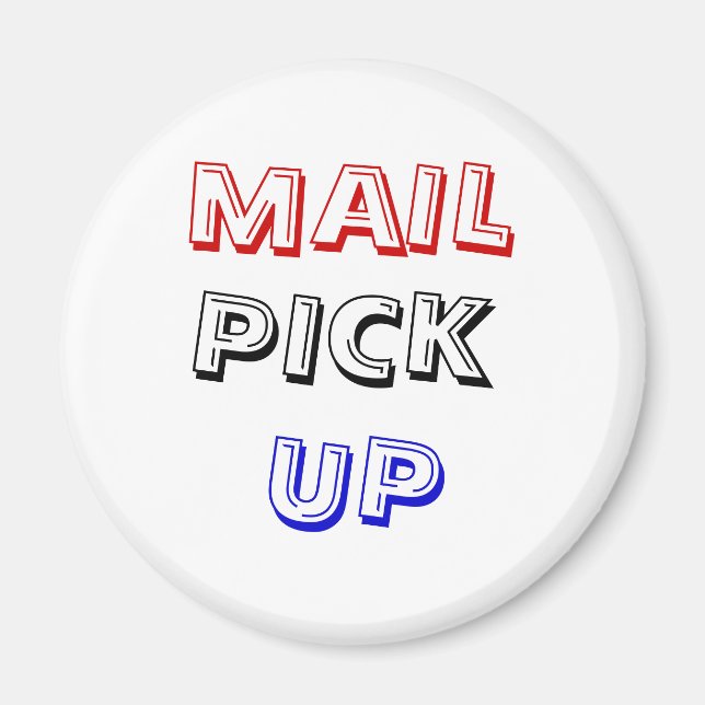 MAIL, PICK, UP MAGNET (Front)